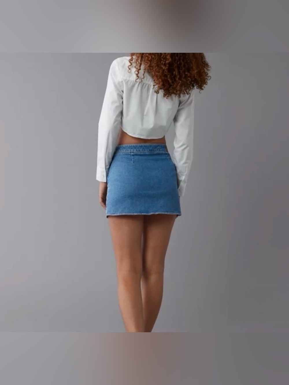 American Eagle High Rise Mini Skort - Picture 4 of 14